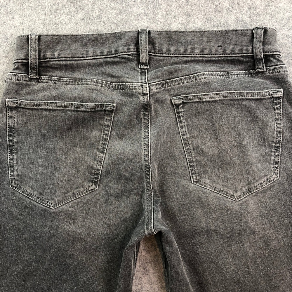 Banana Republic Traveler Mens Jeans 31x32 Gray Slim Fit Stretch Cotton Denim - Picture 5 of 15